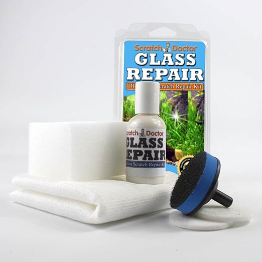 Reparatur Set Fur Aquarien Entfernt Kratzer Auf Glas Amazon De Haustier