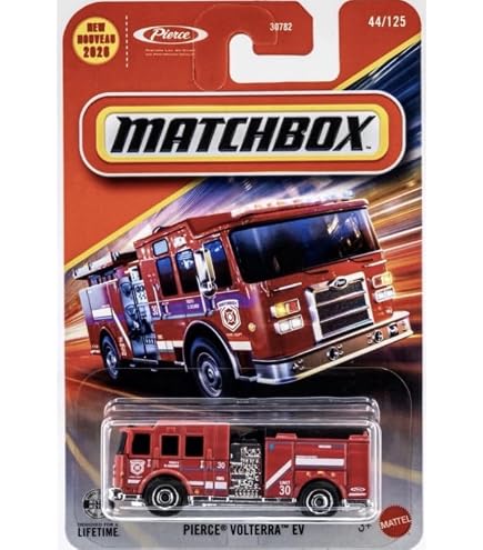 Amazon.com: Matchbox Pierce Arrow XT Fire Engine Truck, 104/125, 1
