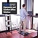 FLEXISPOT Ergonomic Office Standing Desk Mat and Kitchen Not-Flat Anti-Fatigue Comfort Floor Mat 32.3 in x 20.5 in x 0.98 in for Stand Up Desk with Massage Points Black