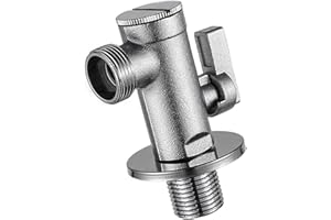 Large Flows Water Stop Valves Switches with Filter Screen Toilet Dedicated Angles Bathroom Hardware Enduring Water Heater Fil