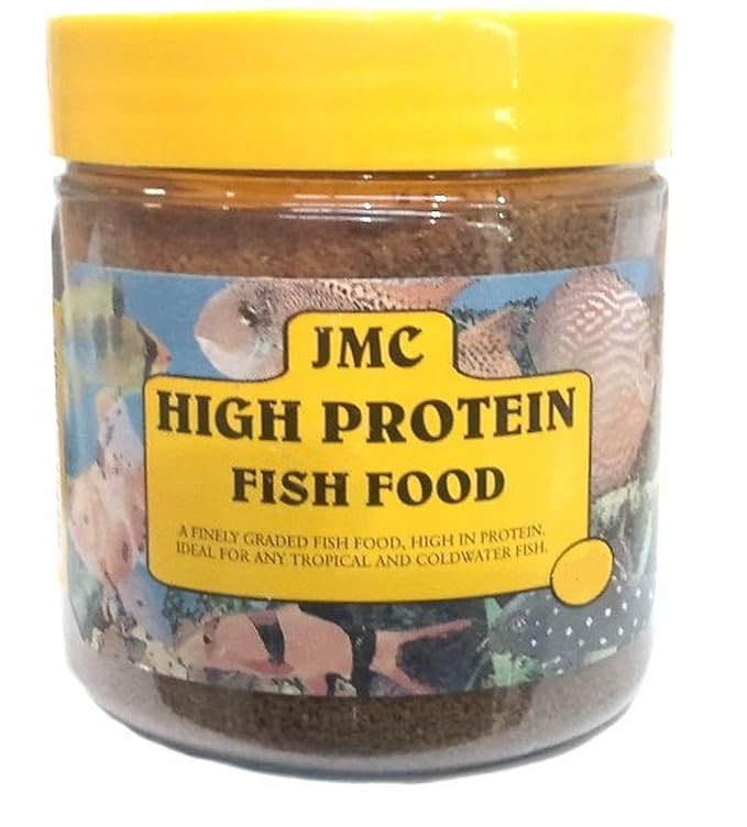 Tub JMC 150g High Protein Fish Food for tropical and coldwater aquarium also catfish bottom