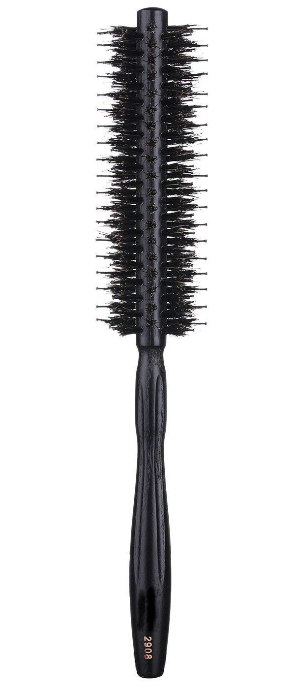 PERFEHAIR Round Brush with Natural Boar and Nylon Bristles, Volumizing Hair Brush -1.5 inches (38mm)