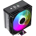 Jungle Leopard AF401 Digital ARGB CPU Cooler, 4 Heat Pipe Direct Touch Process, HDB Bearing 120mm PWM ARGB Fan Air Cooler 220W TDP, Suitable for AMD AM4/AM5 & Intel LGA 1700/1200/115X
