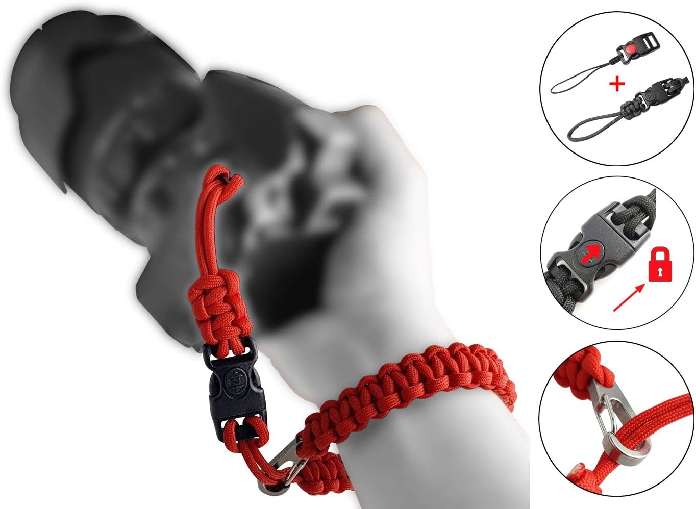 Camera strap, DSLR SLR compact camera for Canon Sony Nikon Pentax wrist carrying strap, macrame, mind care essentials