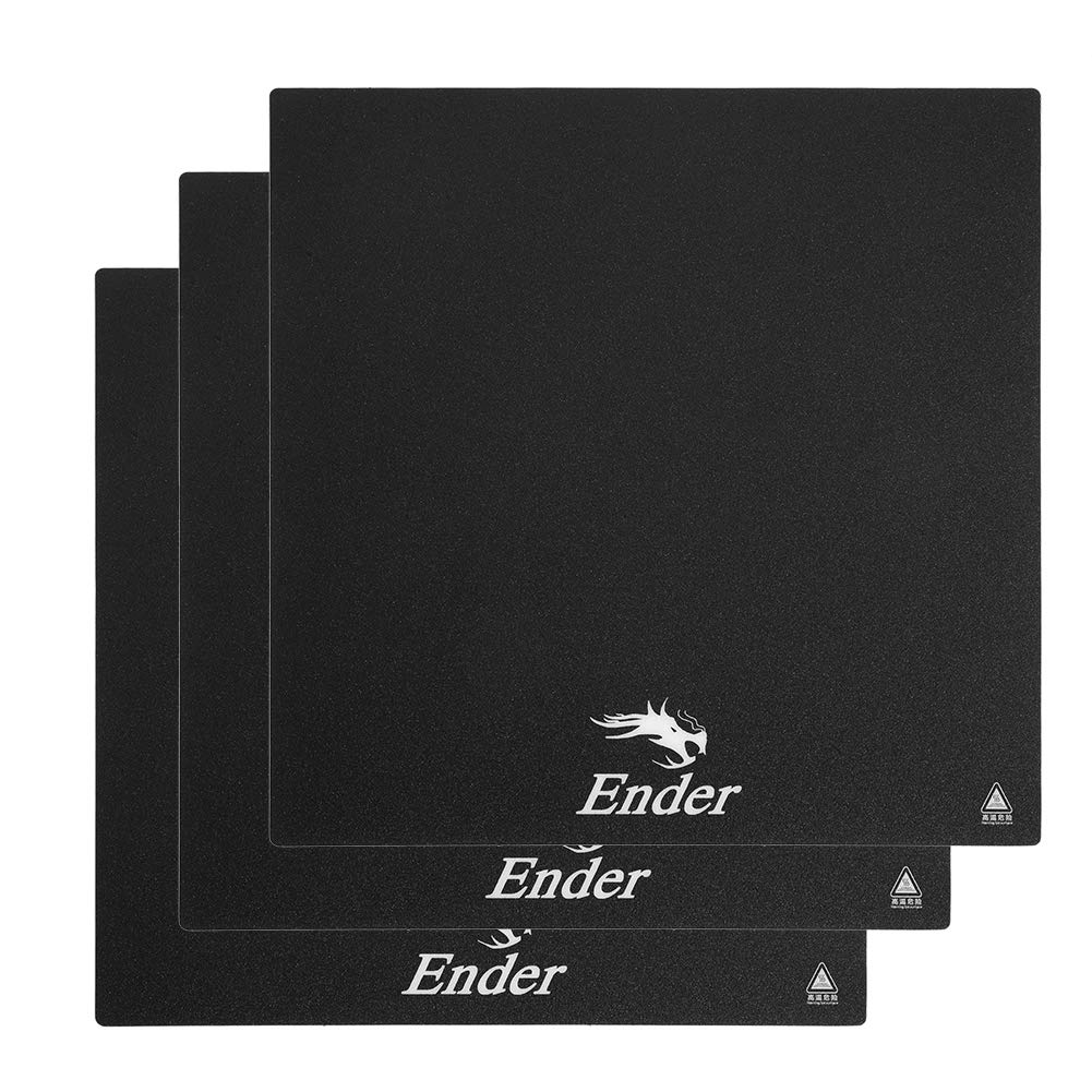 Photo 1 of 3PCS Creality Original Ender 3 Heat Bed Platform Sticker Sheet, Ender 3 Pro Hot Bed Build Surface Tape 235x235mm for Creality Ender 3 V2/3 V2 Neo/Ender 3 Neo/Ender 3 S1/Ender 3 S1 Pro/Ender 5
