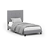 Furinno Laval Button Tufted Upholstered Platform