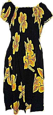 amazon plus size hawaiian dresses