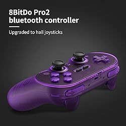 AKNES 8Bitdo Pro 2 Bluetooth Controller, Hall