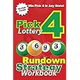 Pick 4 Lottery Strategy: 3-6-9-3 Workbook for Effective Number Tracking: Win The Lottery in Any State Pick 4 Lottery Book