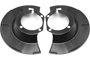 UOIENRT 1 Pair 924-228 Front Brake Dust Cover Replacement for Dodge Ram 2500 2003, 2004, 2005, 2006, 2007, 2008, Replace 5086