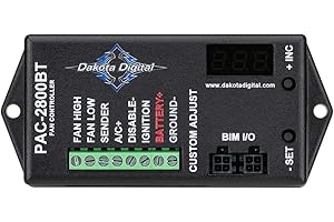 RESTORATION PERFORMANCE Dakota Digital PAC-2800BT Electronic Fan Controller 70 Amp with Bluetooth Control