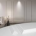Art3d Pre-Cut Wall Molding Set of 3 pcs, Ready-to-Assemble Wainscoting Panels for Interior Wall Décor Living Room Bedroom Accent Wall - Installed with Glue, 3 Frames