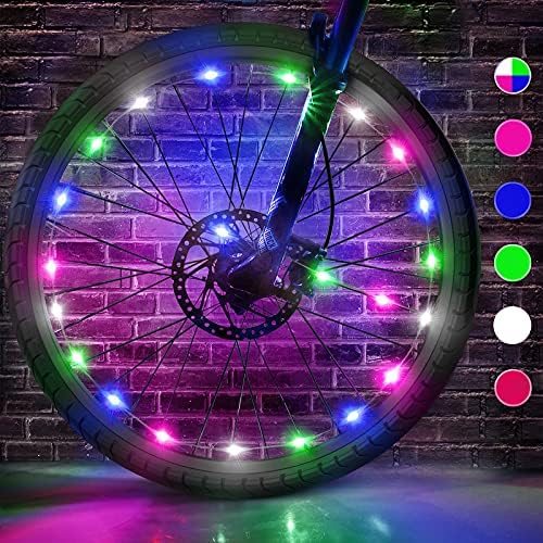 esonstyle 2 Pack LED Bike Wheel Lights