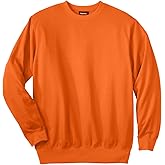 KingSize Men's Big & Tall Tall Ultra-Comfort Fleece Crewneck Sweatshirt