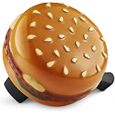 MARQUE Hamburger Bike Bell &ndash; Bicycle Bell for Most Bikes, Also Fit Balance Bike and Scooter, Must Have Cycling Accessory