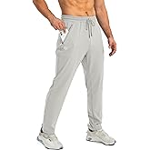 G Gradual Men's Sweatpants with Zipper Pockets Tapered Joggers for Men Athletic Pants for Workout, Jogging, Running