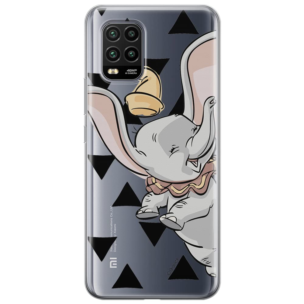 ERT GROUP mobile phone case for Xiaomi MI 10 LITE original and officially Licensed Disney pattern Dumbo 001 optimally adapted to the shape of the mobile phone, partially transparent
