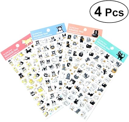 Bestoyard Autocollant Adhésif De Chien De Chat Mignon De