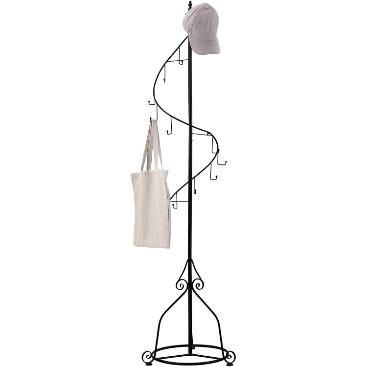 spiral handbag rack