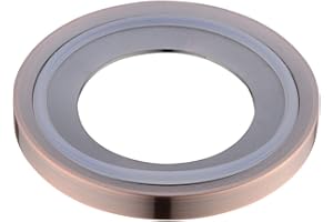 BESTILL Solid Brass Mounting Ring for Bathroom Vessel Sink, Antique Copper