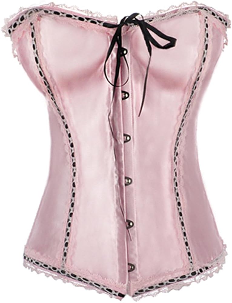 pink waist corset