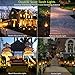 Solar Torch Lights Outdoor, 6-pack OxyLED Waterproof Flickering Flames Path Light Landscape Lighting, Dusk to Dawn Auto On/Off Light for Pathway Patio Driveway Halloween Christmas Lights Decorations
