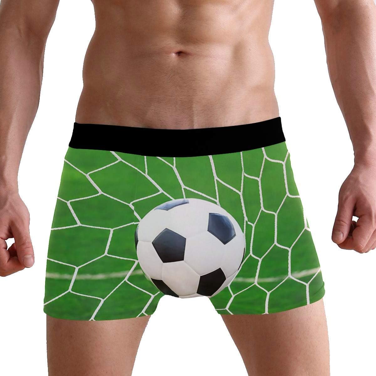 LCSUN Sport Soccer Ball Boxer Briefs Mens Underpants Underwear Boxer