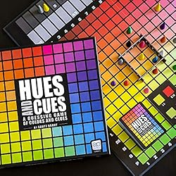 HUES and CUES - Vibrant Color Guessing Board Game