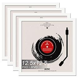 Fxojyvo Vinyl Record Frame for the Wall Display