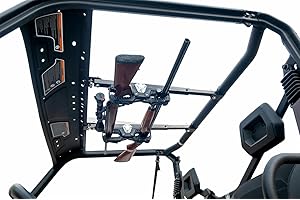 Seizmik OHGR UTV Over Head Gun Rack | Compatible with Can Am Defender UTV Models | Side by Side Gun Rack