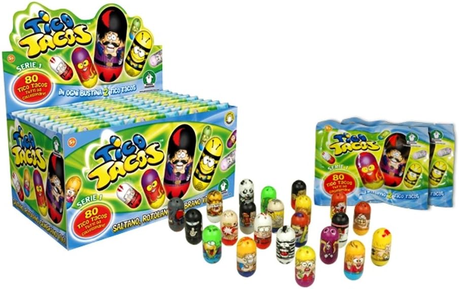Timeless Classic Mighty Beanz Tico Tacos Jumping Beans 10 Packs Toys Games New Exclusive High End Bthj Is