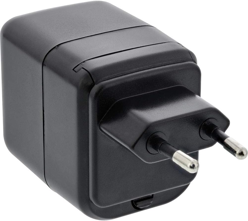 InLine® USB power supply, 4-port charger, USB-C PD+QC4/QC3, 45W, black ...