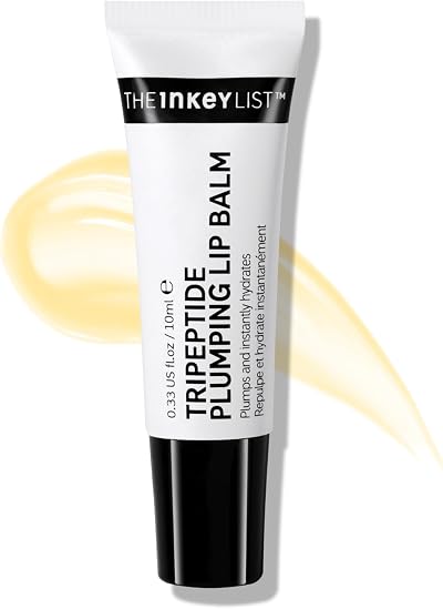 The INKEY List Tripeptide Plumping Lip Balm 10ml Fragrance Free