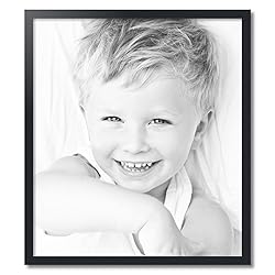 ArtToFrames 29x33 Inch Black Picture Frame, This