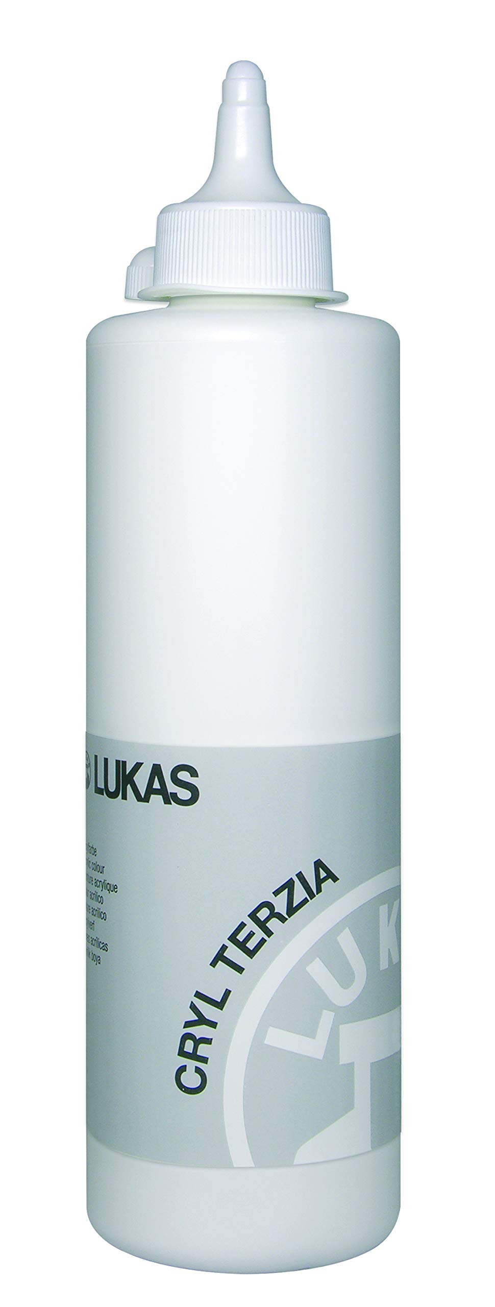 LUKAS Crystal Ternia 500 ml – Acrylic Paint in Study Quality – Colour: Titanium White