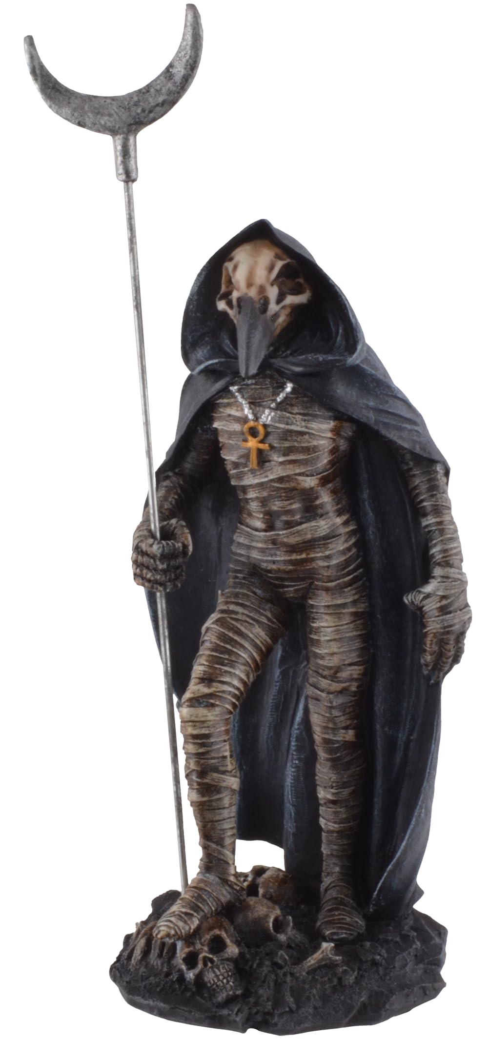 VOGLER Joh. Vogler GmbH Egyptian Moon God Khonshu with Moon Stick Mummified Standing