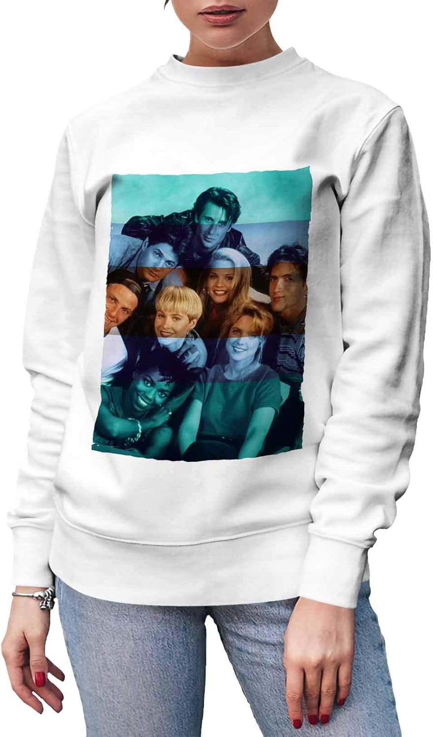 melrose graphic crewneck sweatshirt