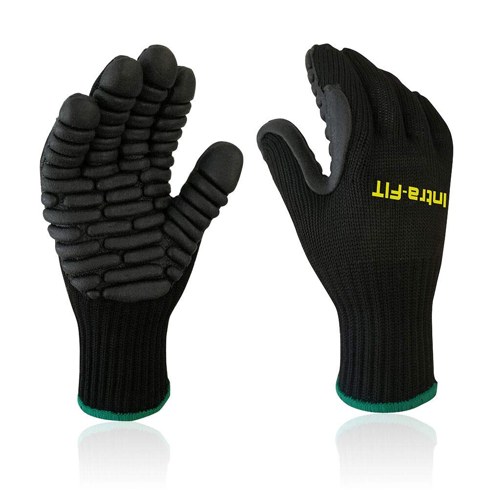 Photo 1 of Intra-FIT Anti Vibration Work Gloves Certified | Shock-Proof Impact Reduction Safety Gear