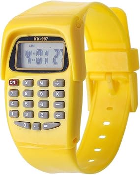 Amazon Creacom 子供 腕時計 計算機 電卓ウォッチ デジタル ミニ電卓 計算機能付き時計 文房具 おもちゃ 8桁計算効能 便利 人気 キッズ 誕生日プレゼント 入学祝い ビジネス電卓 文房具 オフィス用品