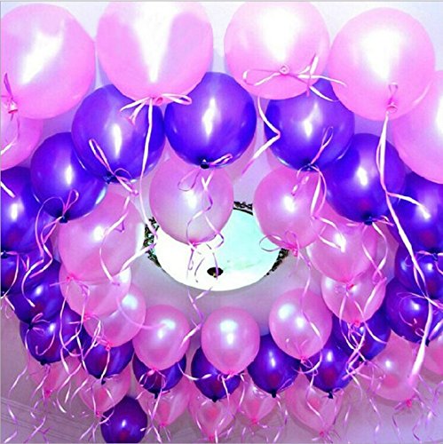 LONHEO Pink Latex Balloons 100pcs/lot 10 inch 1.8g Thick balloon Wedding Party Birthday Balls Classic toys christmas gift - Thumbnail 3