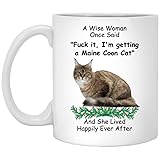 Lovesout Funny Maine Coon Cat Tabby Dog Mom Mug