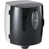 Universal Centerpull Paper Towel and Wiper Dispenser by GP PRO (Georgia-Pacific), Black, 54050, 10.25” W x 10.75” D x 12.625” H, 1 Dispenser