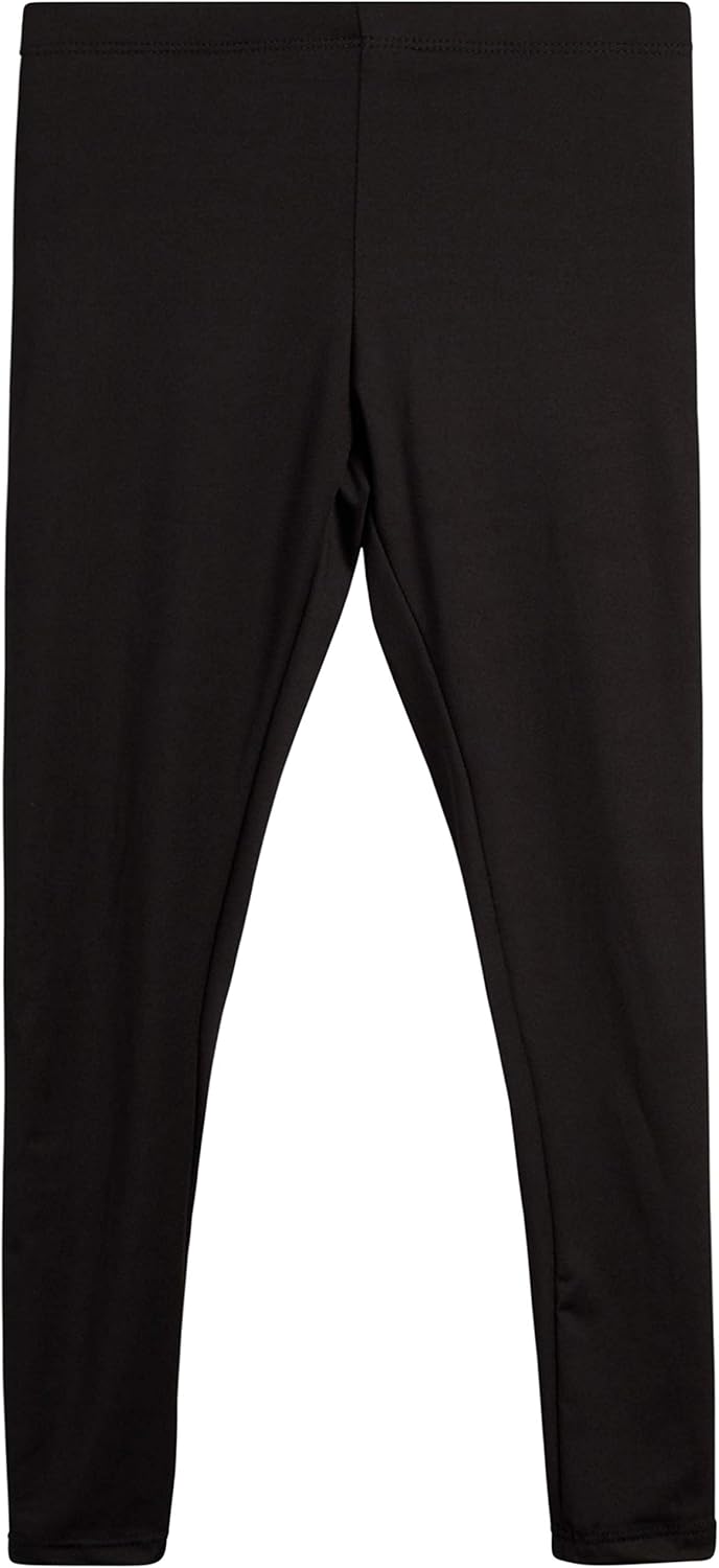 Sweet Hearts Girls’ Active Leggings – 3 Pack Performance Leggings: Clothing