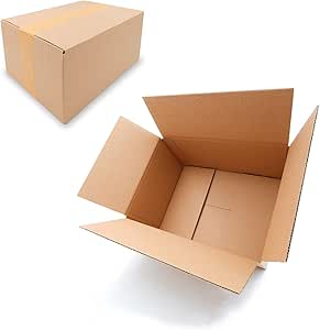 25 Caja de cartón plegable 300 x 215 x 140 mm 1 Ondulado pequeño Cajas de Cartón KK 30