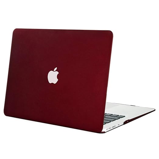 MOSISO Hülle Kompatibel MacBook Air 13 Hülle - Ultra Slim Hochwertige Plastik Hartschale Schutzhülle Shell Case Kompatibel Ma