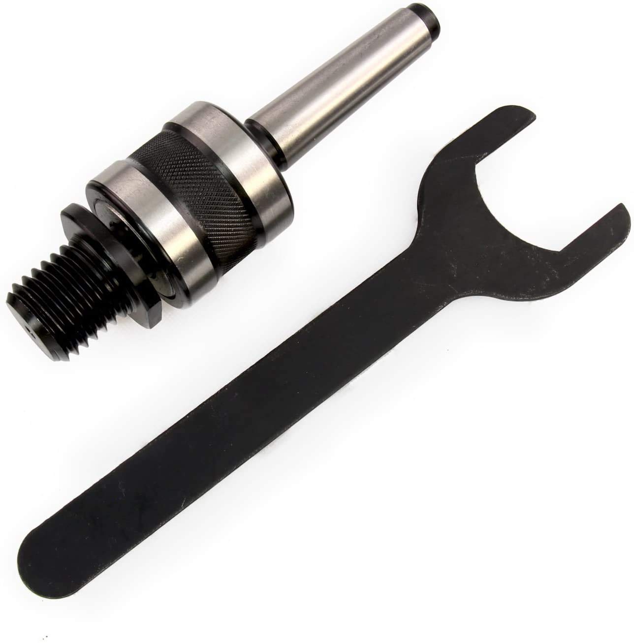 Photo 1 of Woodworking Turning Tools Revolving Center MT3, Live Tailstock Chuck Adapter 1" x 8 TPI, 3 Morse Taper (3MT)
