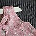 Baby Clothing Kids Summer Clothes Girls Flower Printing Vest + Pure Color Pants Children Clothing Set (A-Pink, 3-4T)
