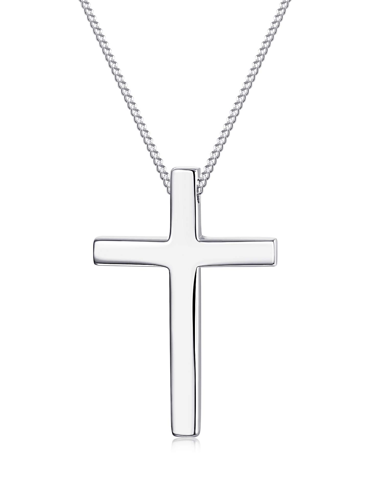 925 Sterling Silver Cross Necklace for 