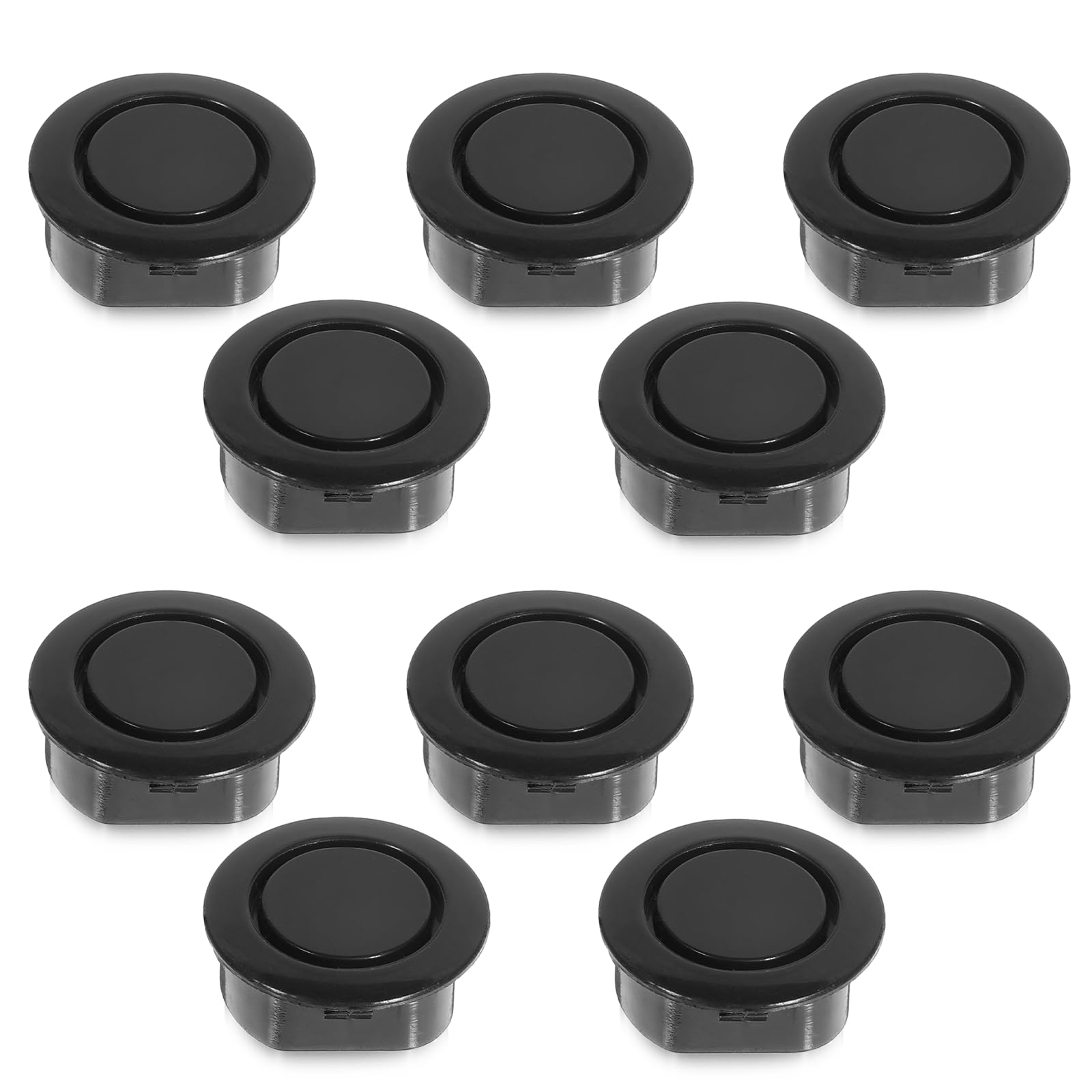 Photo 1 of 10pcs Car Rear Bumper Radar Hole Cover Plugs Bumper Sensor Hole Plugs Auto Body Plug for Bumper Protection for Trucks and Cars Replacement Parts Exterior Accessories