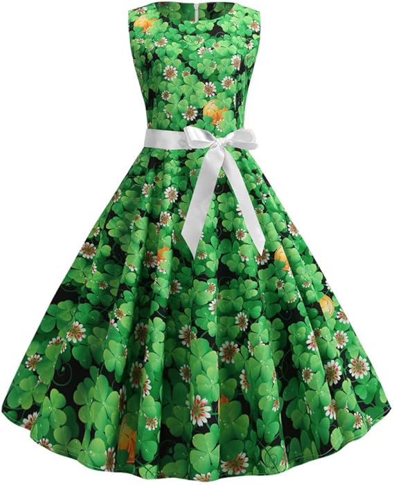 Amazon ロングワンピース夏ノースリーブ 綿麻リネンワンピースリボン飾り快適ゆったり大きいサイズ体型カバーポケットあり ワンピース カットソー スリット入れ 純色 着痩せ ボートネック おしゃれ リボン 腰締め 普段着 お出かけ フラワーレーススリーブ レディース